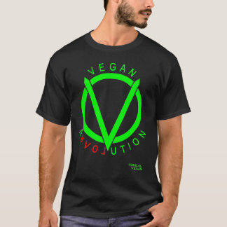 Camiseta de la revolución del vegano: por el