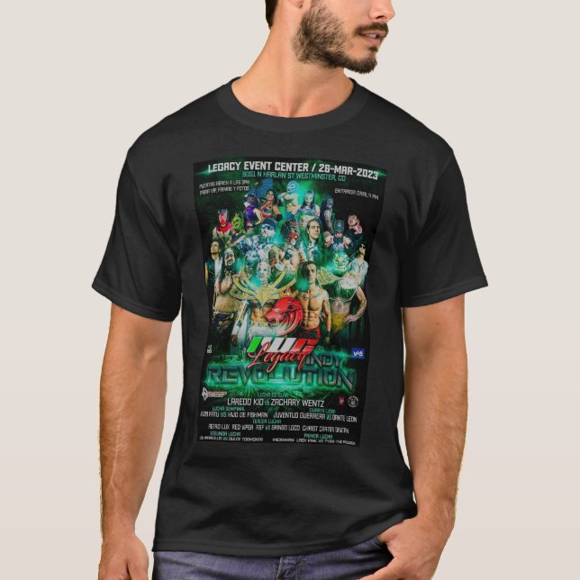 Camiseta de la REVOLUCIÓN INDY LEGACY IWC (Anverso)