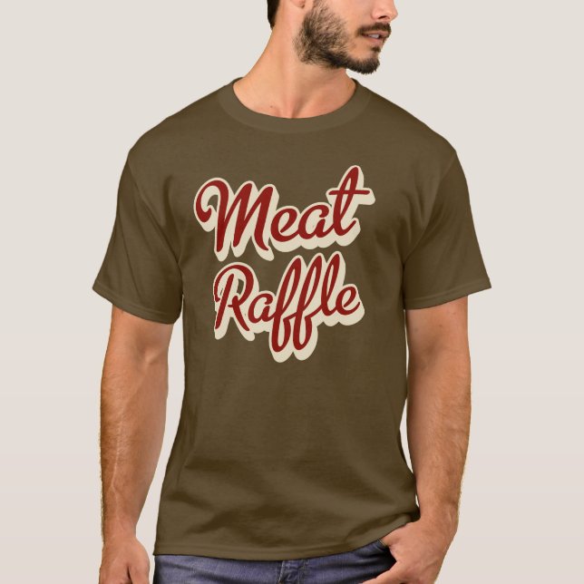 Camiseta de la rifa de la carne (Anverso)