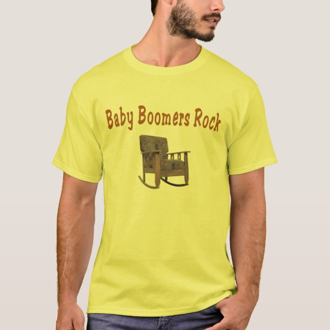 camiseta de la roca de los nacidos en el baby (Anverso)