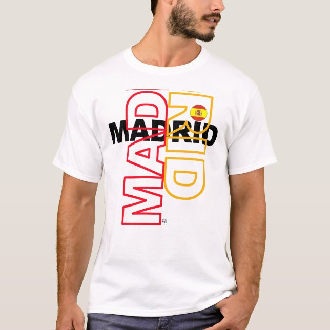 Camiseta de la roca de Madrid (Anverso)