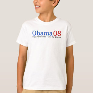 Camiseta de la ropa de Demócrata Barack Obama