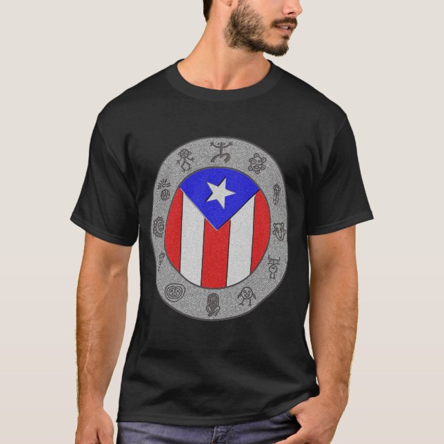 Camiseta de la rueda de Taino (Anverso)