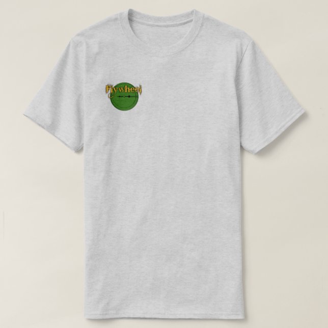 CAMISETA de la rueda volante (Diseño del anverso)