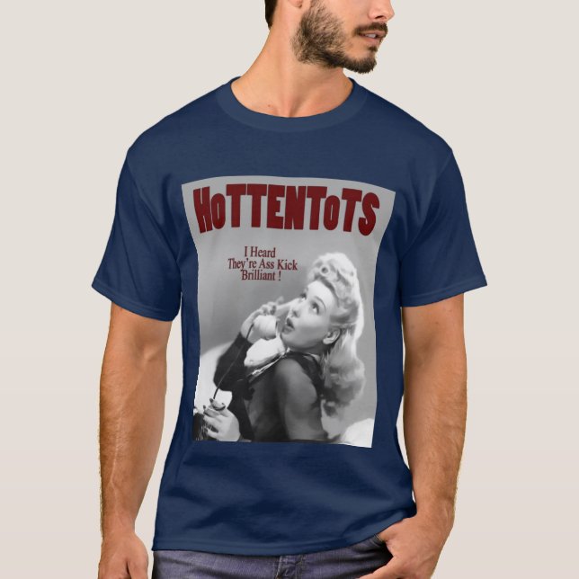 Camiseta de la rumor de los HoTTENToTS (Anverso)