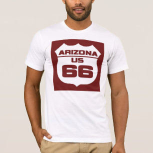 Camiseta de la ruta 66 de Arizona