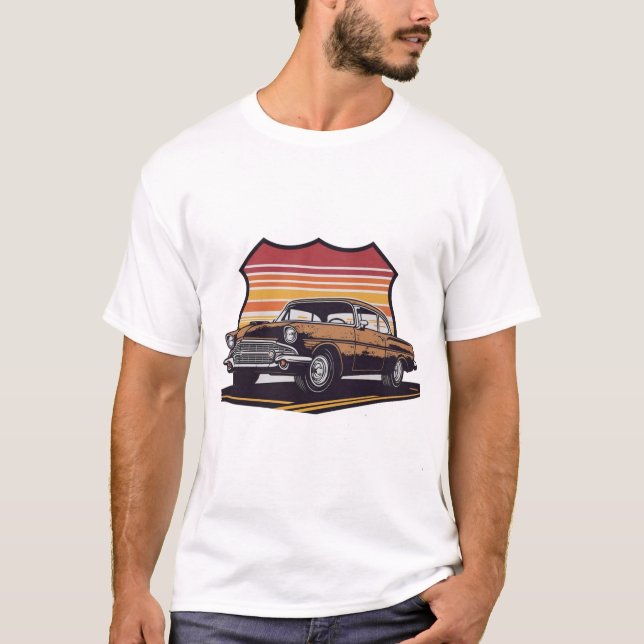 Camiseta de la Ruta 66 de Texas (Anverso)