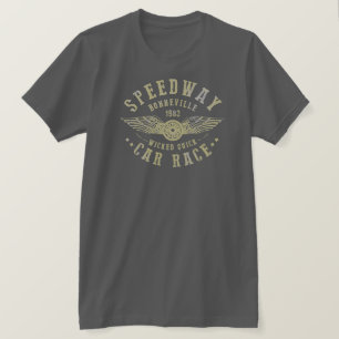 Camiseta de la ruta de la VELOCIDAD masculina