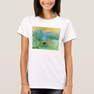 Camiseta de la salida del sol del impresionismo de
