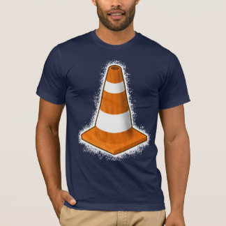 Camiseta de la salpicadura del cono de la