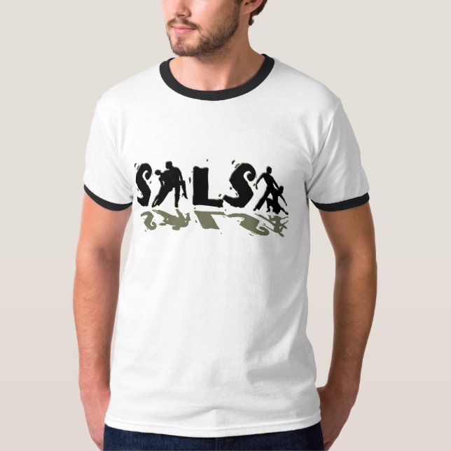 Camiseta de la SALSA - para los amantes de la (Anverso)