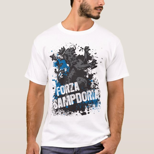 Camiseta de la Sampdoria de Forza (Anverso)