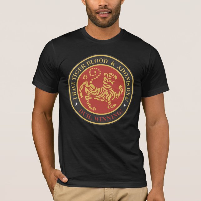 Camiseta de la SANGRE del TIGRE (Anverso)