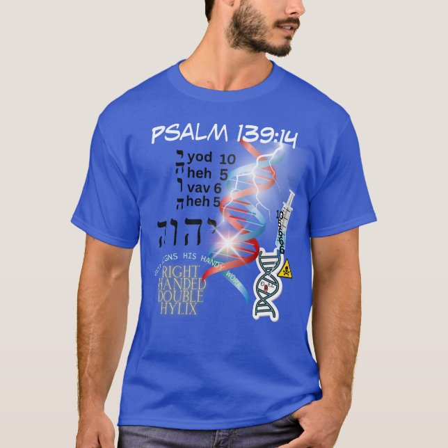 Camiseta de la SCRIPTURA DEL ADN (Anverso)