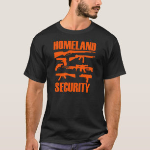 Camiseta de la seguridad de patria