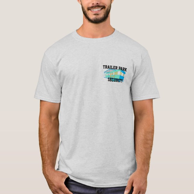 Camiseta de la seguridad del parque de caravanas (Anverso)