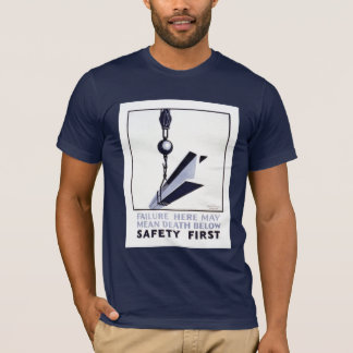 Camiseta de la seguridad primero