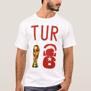 Camiseta de la Selección de Turquía para la Copa M