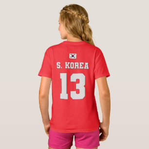 Camiseta de la selección nacional de fútbol de Cor