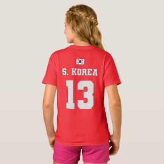 Camiseta de la selección nacional de fútbol de Cor
