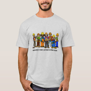 Camiseta de la Semana de Apreciación de la Constru