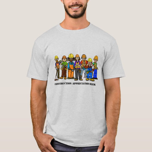 Camiseta de la Semana de Apreciación de la Constru (Anverso)
