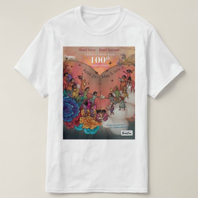 Camiseta de la semana del libro de 2019 niños (Diseño del anverso)