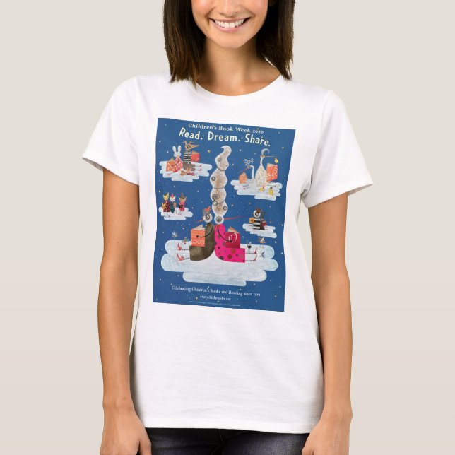 Camiseta de la Semana del Libro Infantil 2020 (Anverso)