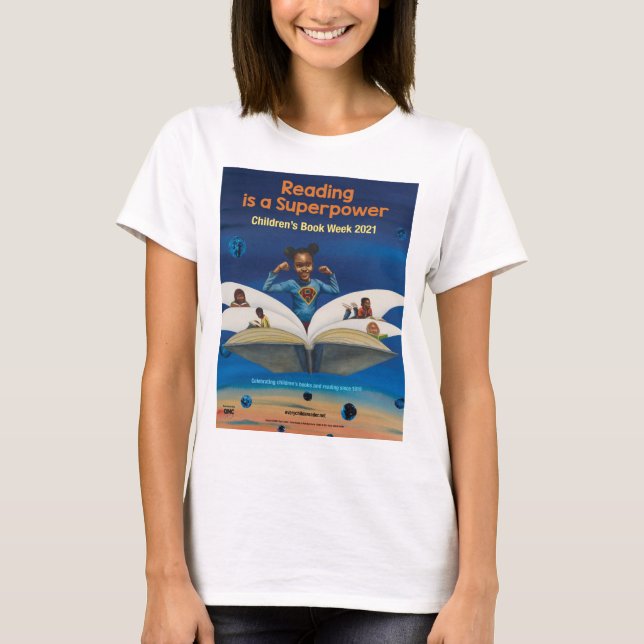 Camiseta de la Semana del Libro Infantil 2021  (Anverso)