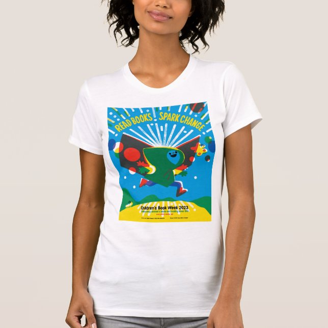 Camiseta de la Semana del Libro Infantil 2023 (Anverso)