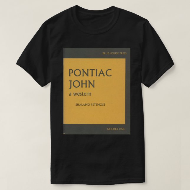 Camiseta de la señal de Pontiac Juan (Diseño del anverso)