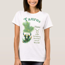 Camiseta de la Señal Zodiacal Tauro