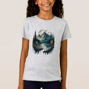 Camiseta de la serenidad de la naturaleza
