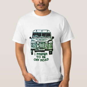 Camiseta de la serie de Land Rover
