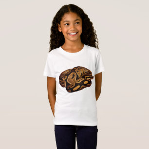 Camiseta de la serpiente de la camiseta del pitón