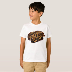 Camiseta de la serpiente de la camiseta del pitón