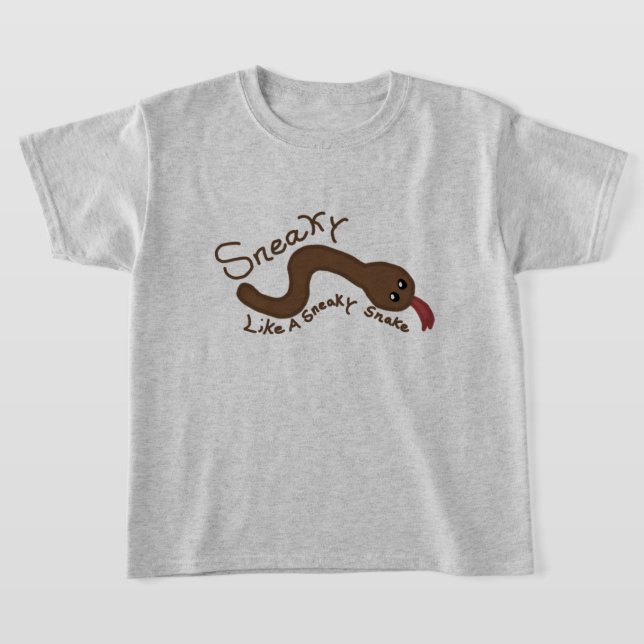 Camiseta de la serpiente furtiva (Distribución)