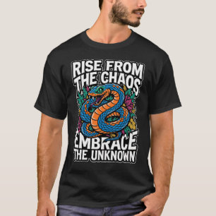 Camiseta de la Serpiente que Surge del Caos – Serp