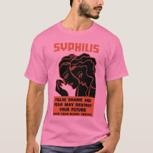Camiseta de la sífilis