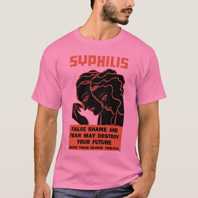 Camiseta de la sífilis (Anverso)