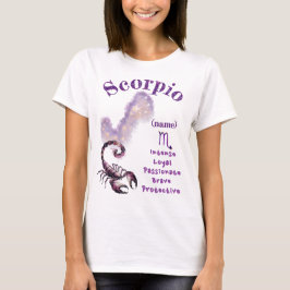 Camiseta de la Signo del Zodiaco Escorpio *1
