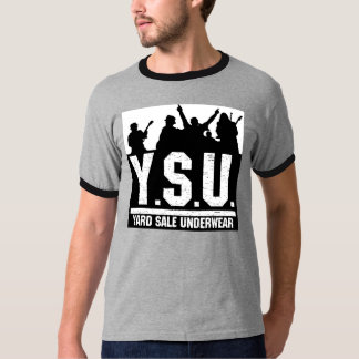 Camiseta de la silueta de YSU