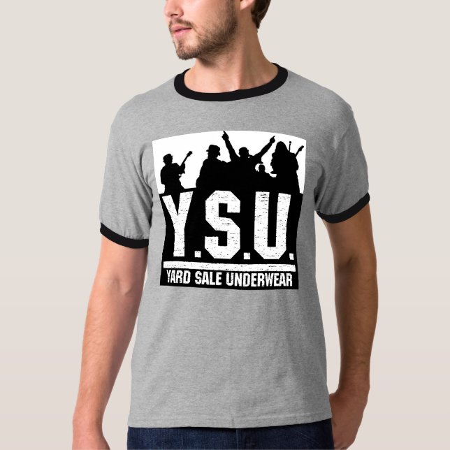 Camiseta de la silueta de YSU (Anverso)