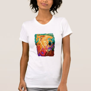 Camiseta de la sirena de la sirena de Sanibel