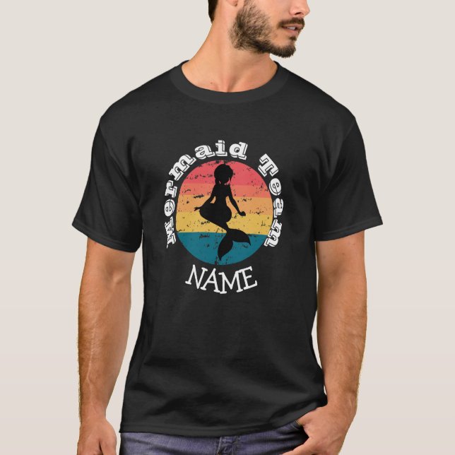 Camiseta de la sirena de sol (Anverso)