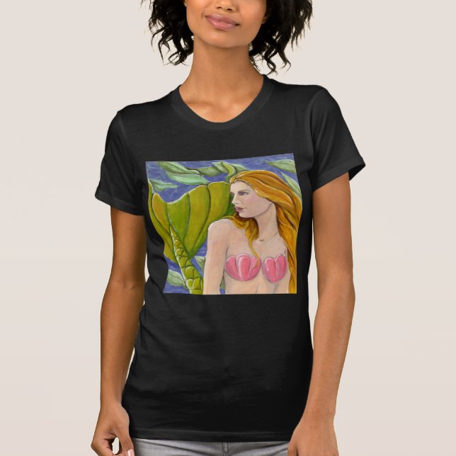 Camiseta de la sirena del mar (Anverso)