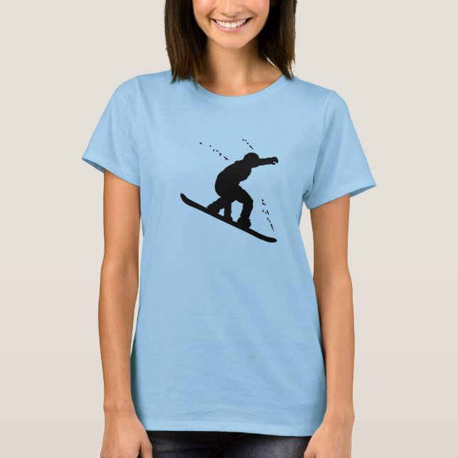 Camiseta de la snowboard (Anverso)