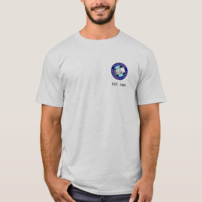 Camiseta de la Sociedad Astronómica Baton Rouge (Anverso)
