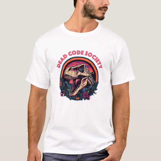 Camiseta de la Sociedad del Código Muerto (Anverso)