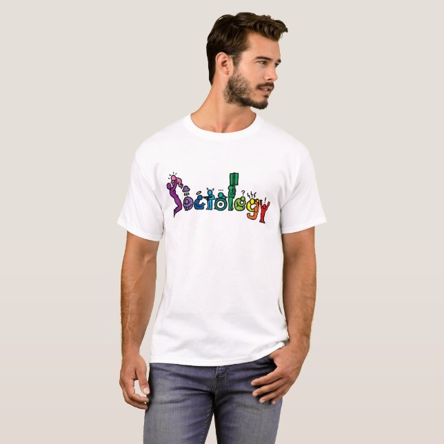 Camiseta de la sociología (Anverso completo)